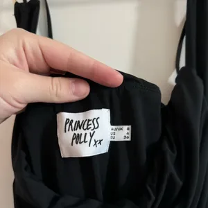 Princess Polly Brynn Mini Dress in Black thumbnail 4
