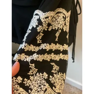 Blue Rain- Wrap black‎ long sleeve shirt thumbnail 4
