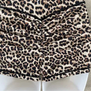 Zyia Active Cheetah Print Scrunch Shorts Mob Wife S thumbnail 5