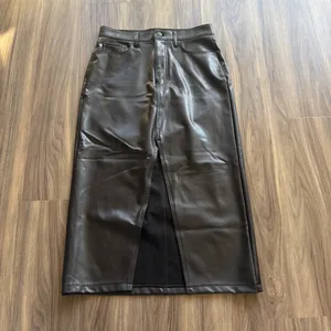 Abercrombie Midi Leather Skirt Faux thumbnail 2