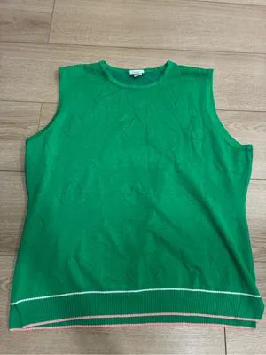 Ivy Storehouse Women’s Ivy Pointelle Knit Tank Alpha Kappa Alpha AKA Size XXL thumbnail 2