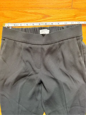 Aritzia‎ Babaton Conan Pant Cropped Pull On Trouser Elastic Black size 2 thumbnail 3