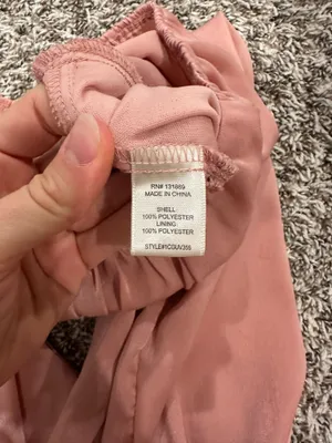 Nordstrom long sleeve satin crop top thumbnail 3