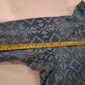 Nike Blue Patterned Long-Sleeve Top thumbnail 10