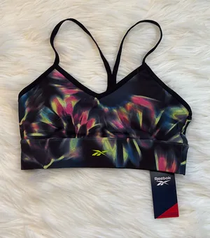 Reebok Tie Dye Print Sports Bra thumbnail 1
