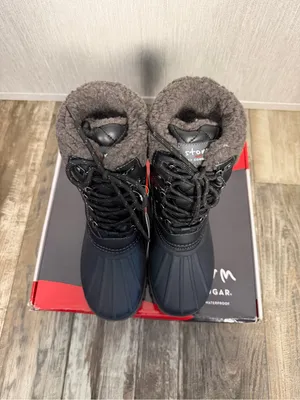 Storm by Cougar Storm Black Winter Boots with Red Accent Tag Size 7 Wide thumbnail 2