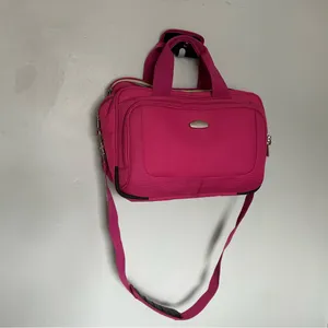 Ricardo Beverly Hills Magenta Crossbody Tote Laptop Purse Bag for Women thumbnail 2