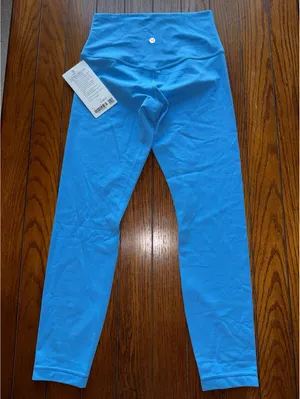 Lululemon Align No Line High Rise 25” Ocean Wave Size 6 NWT thumbnail 2