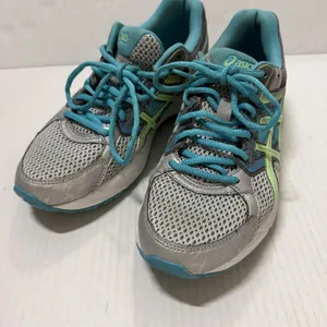 ASICS GEL-Contend 3 Shoes Womens 9 Gray Teal Mesh Running Sneakers T5F9N thumbnail 8