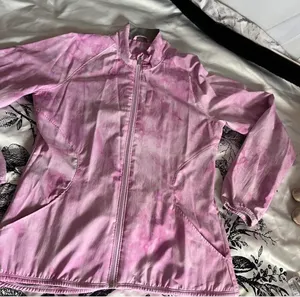 Pink Adidas Zip-Up Track Jacket thumbnail 6
