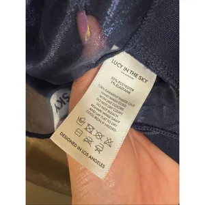 Lucy In The Sky Navy Blue Strapless Back Bow Corset Maxi Dress Medium thumbnail 12