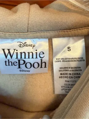 Disney Winnie the Pooh Cream Crewneck Sweatshirt thumbnail 4