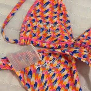 Kulani Kinis Vibrant Houndstooth Bikini thumbnail 2