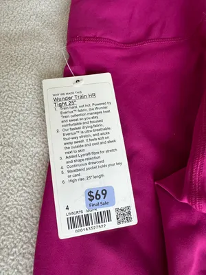 Lululemon Wunder Train High-Rise 25” Tight thumbnail 6