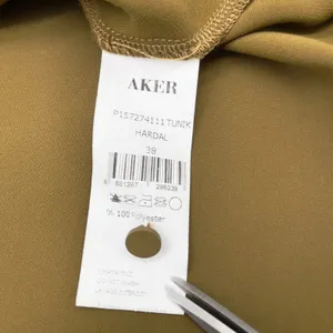 Aker Womens Tunic Dress Size‎ 38 (M) Minimal Lagenlook Euro Lagom Quiet Luxury thumbnail 9