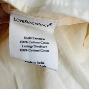 LoveShackFancy Ivory Eyelet Lace Ruffle Mini Skirt XL Cottagecore thumbnail 6