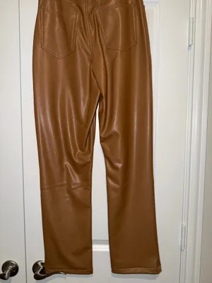 Abercrombie Curve Love Vegan Leather Pants thumbnail 3
