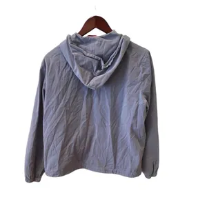 Brandy Melville John Galt Krissy Blue Windbreaker Jacket Hood S M L Lightweight thumbnail 6