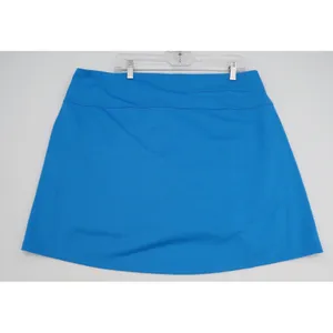 Nike Dri-FIT Blue Golf Skort‎ Standard Fit Athletic Mini Skirt XXL Womens thumbnail 2