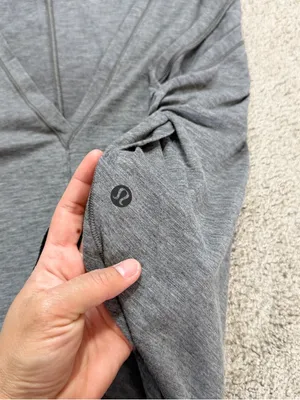 Lululemon Women’s Victory Lap Tank Top in Heathered Black 10 thumbnail 9