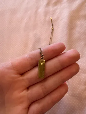 Francesca's “A” Gold Necklace thumbnail 4