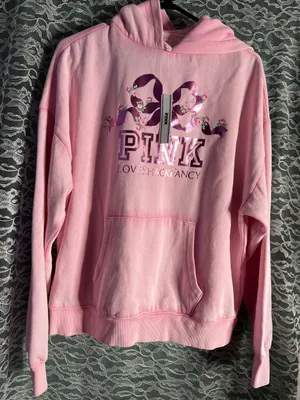 Victorias Secret PINK x Love Shack Fancy Tracksuit Hoodie and Pants Set Small thumbnail 1