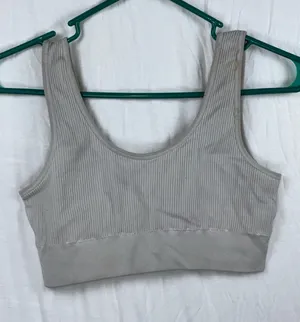 grey aerie sports bra thumbnail 1