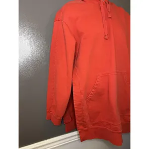 FP Movement Hoodie Tunic Womens M/L Orange Terry Side Slit Kangaroo Pocket thumbnail 3
