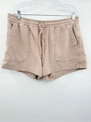 Athleta Farallon Heathered Short Blush Pink/Beige Size‎ 16T thumbnail 2