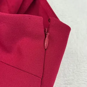 BHLDN Klara Dress‎ Wine Merlot Maxi Criss Cross Back Anthropologie Size 4 READ thumbnail 8