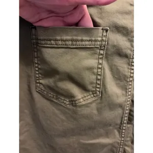 Anthropologie Green Khaki Utility Midi Skirt Button Front Cargo Pockets Size 4 thumbnail 6