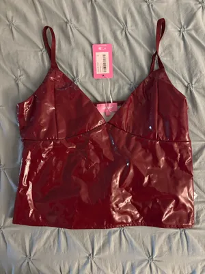 Vinyl Tank Top Edikted thumbnail 2