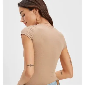 American Eagle ✨ V-Neck Cinch Front Bodysuit✨ thumbnail 3