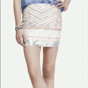 Express Sequin mini skirt thumbnail 5