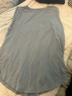 Lululemon light blu muscle tee thumbnail 1