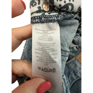 We The Free‎ People Women's Size 30 High Rise Denim Shorts Button Fly #GG4-5 thumbnail 6