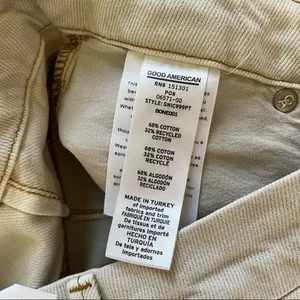 Good American 90s icon jeans in bone thumbnail 3