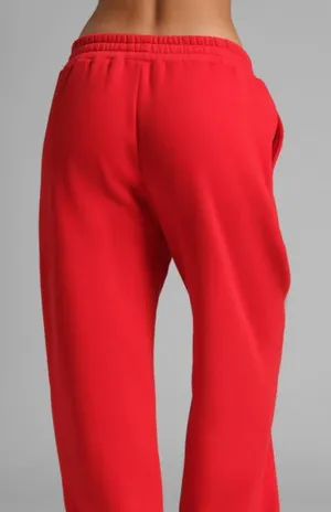 NWT COMFRT CLOUD SWEATPANTS CRIMSON MEDIUM Red thumbnail 1