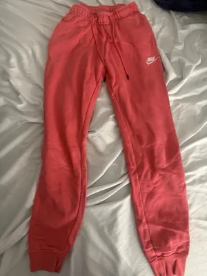 Pink Nike Cuffed Joggers thumbnail 1