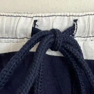 Aeropostale Navy White Striped Maxi‎ Skirt Blue Colorblock Hem Size Small Y2K thumbnail 4