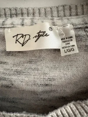 RD Style Sweater Grey thumbnail 3