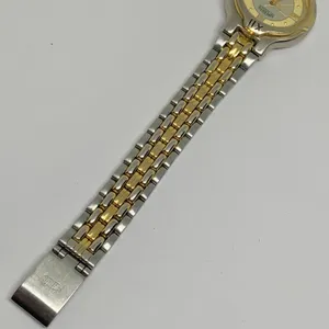 Superatic vintage women’s watch 25mm case gold silver tone Quartz analog running thumbnail 5