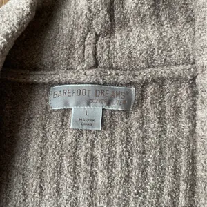 Barefoot Dreams CozyChic Lite Montecito Cardigan Taupe – Size Large thumbnail 3