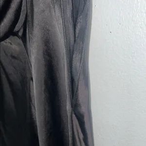 Flawed*** Small Black Satin Halter Neck Midi Dress thumbnail 13