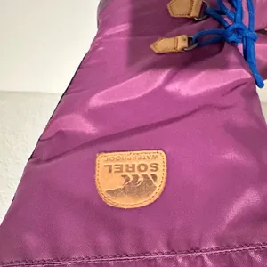 Sorel Damen Retro ‘88 Purple Waterproof Tall Rain Boot Size 5.5 Style NL1708-505 thumbnail 11