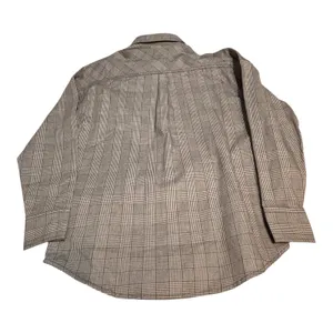 Dickies Brown Plaid Button Front Work Shirt Jacket XS thumbnail 2