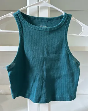 Blue Crop Top thumbnail 1