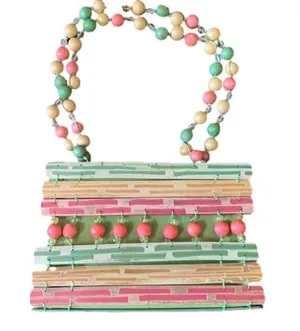 Whimsical Wooden Handbag thumbnail 1