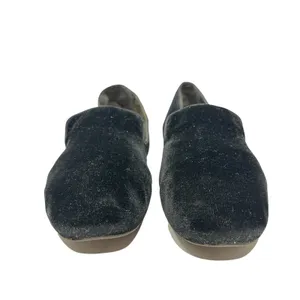 Birdies The Starling Velvet Flat‎ Loafers Black Size US 8 thumbnail 3