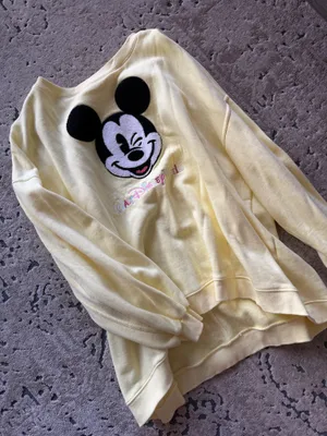 Mickey Mouse Yellow Disney Sweatshirt thumbnail 2